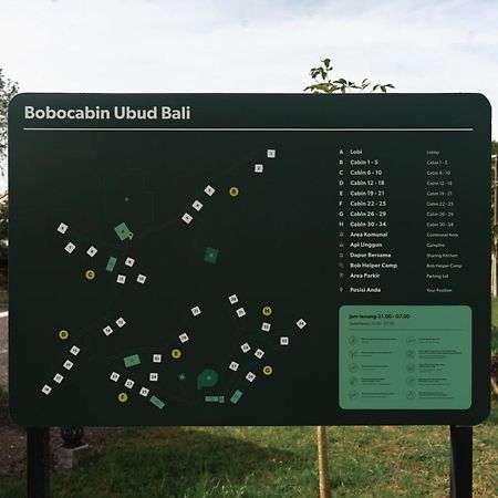 Bobocabin Ubud, Bali Esterno foto