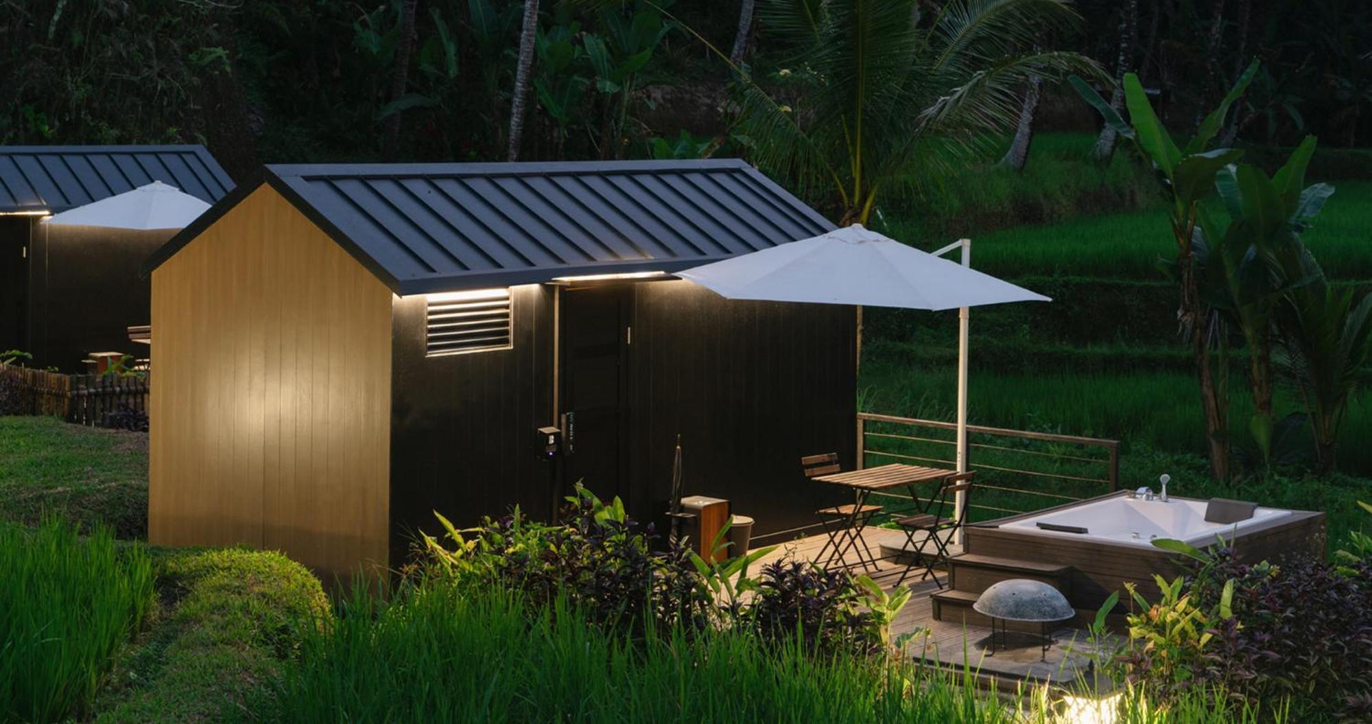 Bobocabin Ubud, Bali Esterno foto
