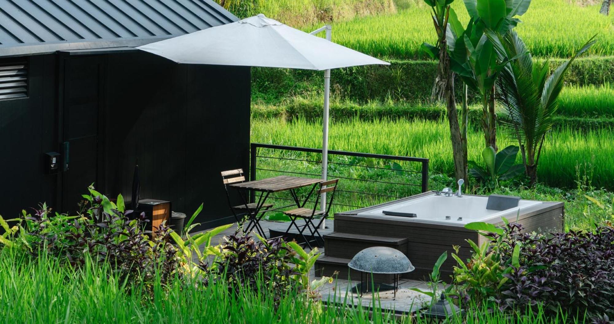 Bobocabin Ubud, Bali Esterno foto